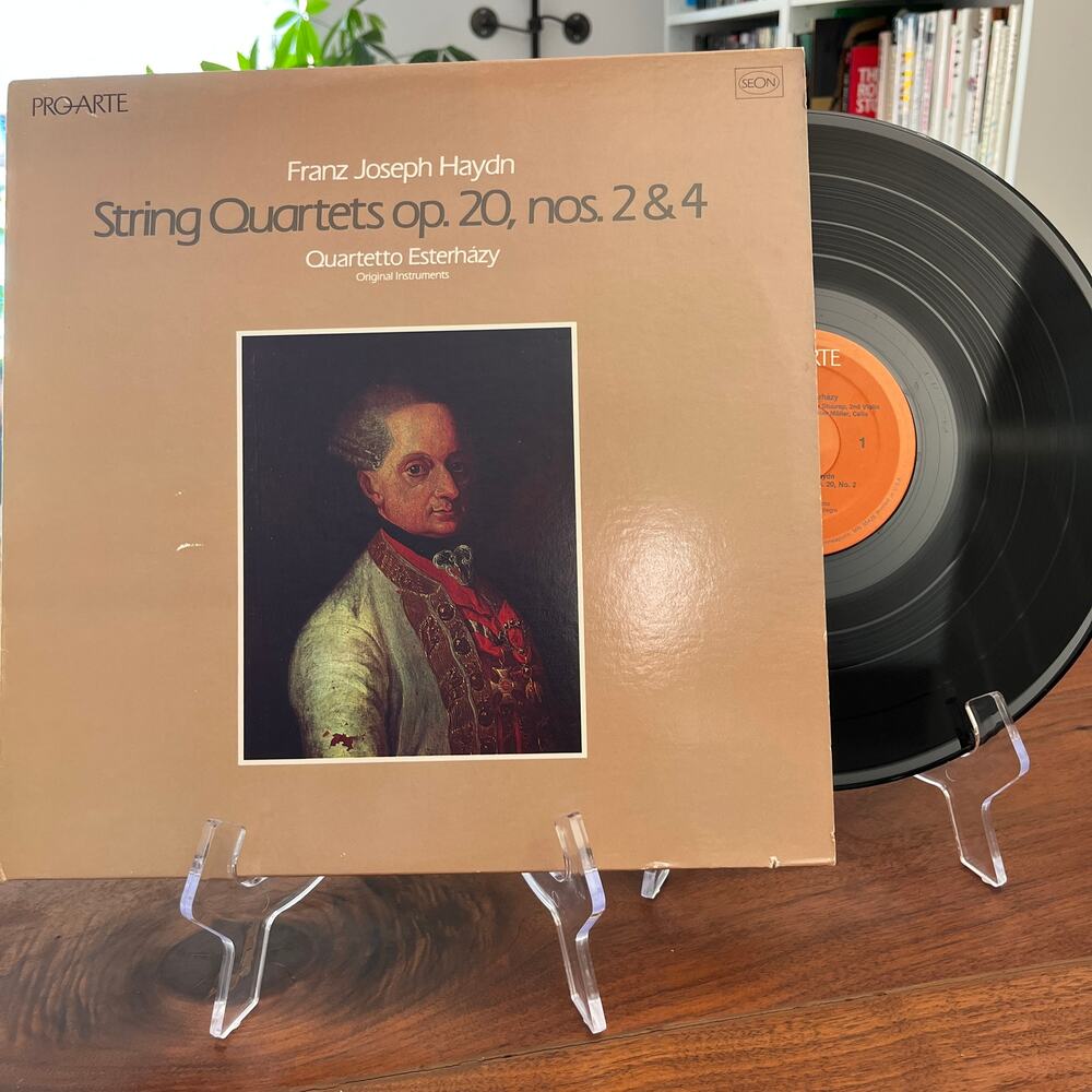 Haydn String Quartets Op. 20 nos. 2 & 4 Vinyl LP 1981 Pro Arte PAL-1018